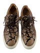 Giuseppe Zanotti Leather Animal Print Sneakers