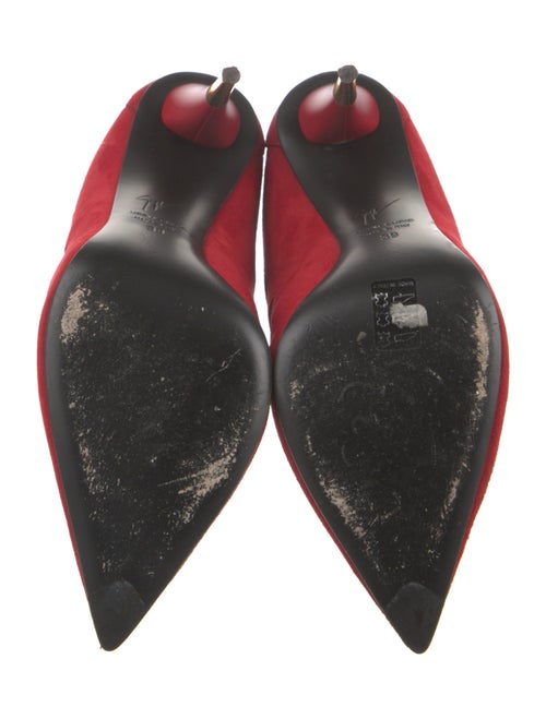 Giuseppe Zanotti Suede Cutout Accent Lace-Up Boots