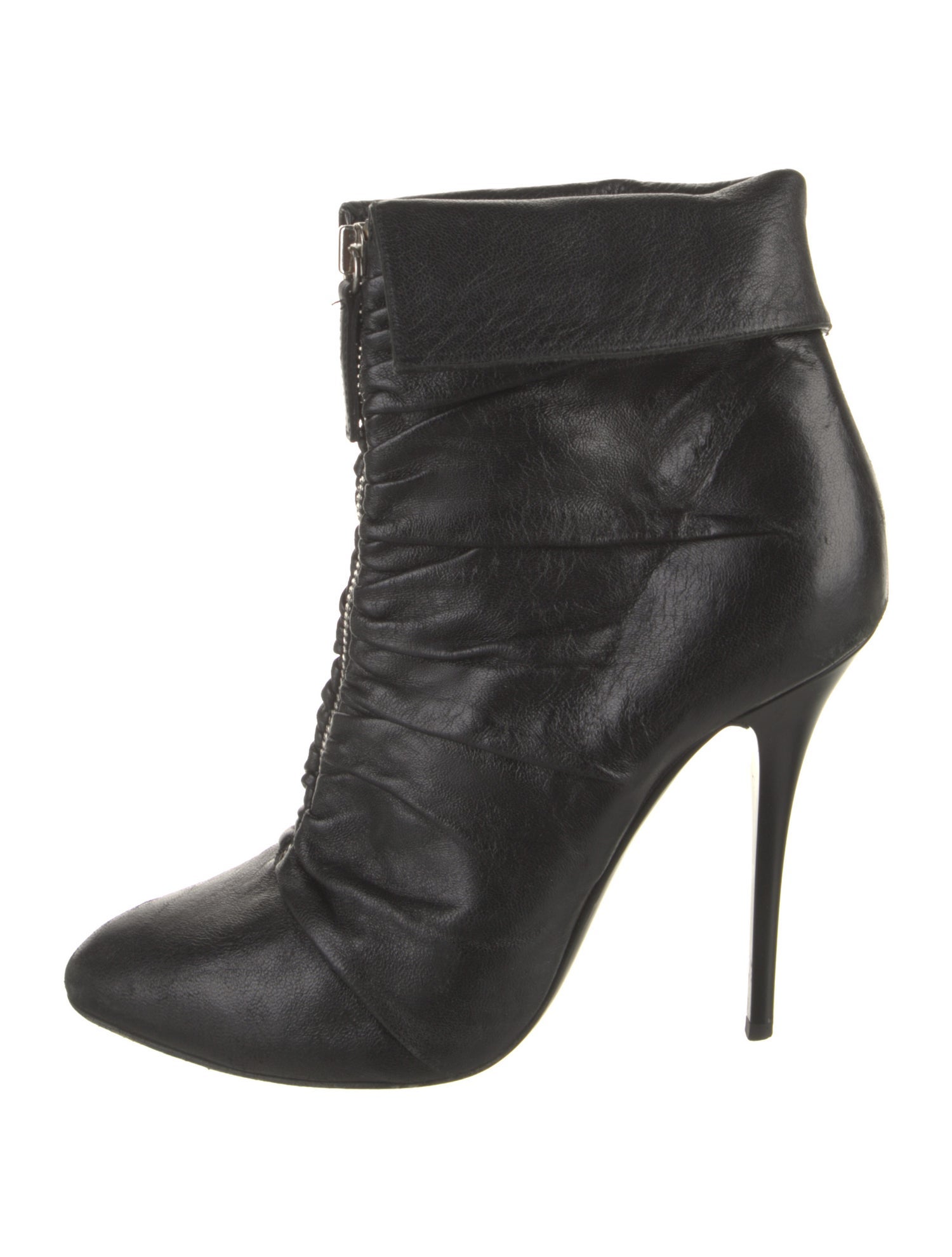 Giuseppe Zanotti Leather Lace-Up Boots