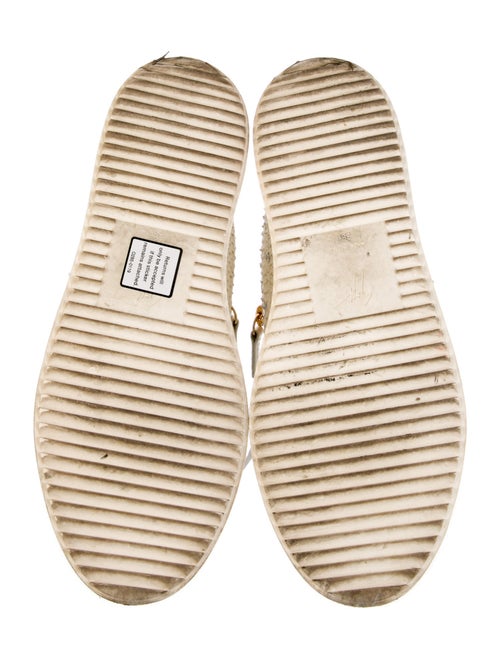 Giuseppe Zanotti Leather Animal Print Sneakers