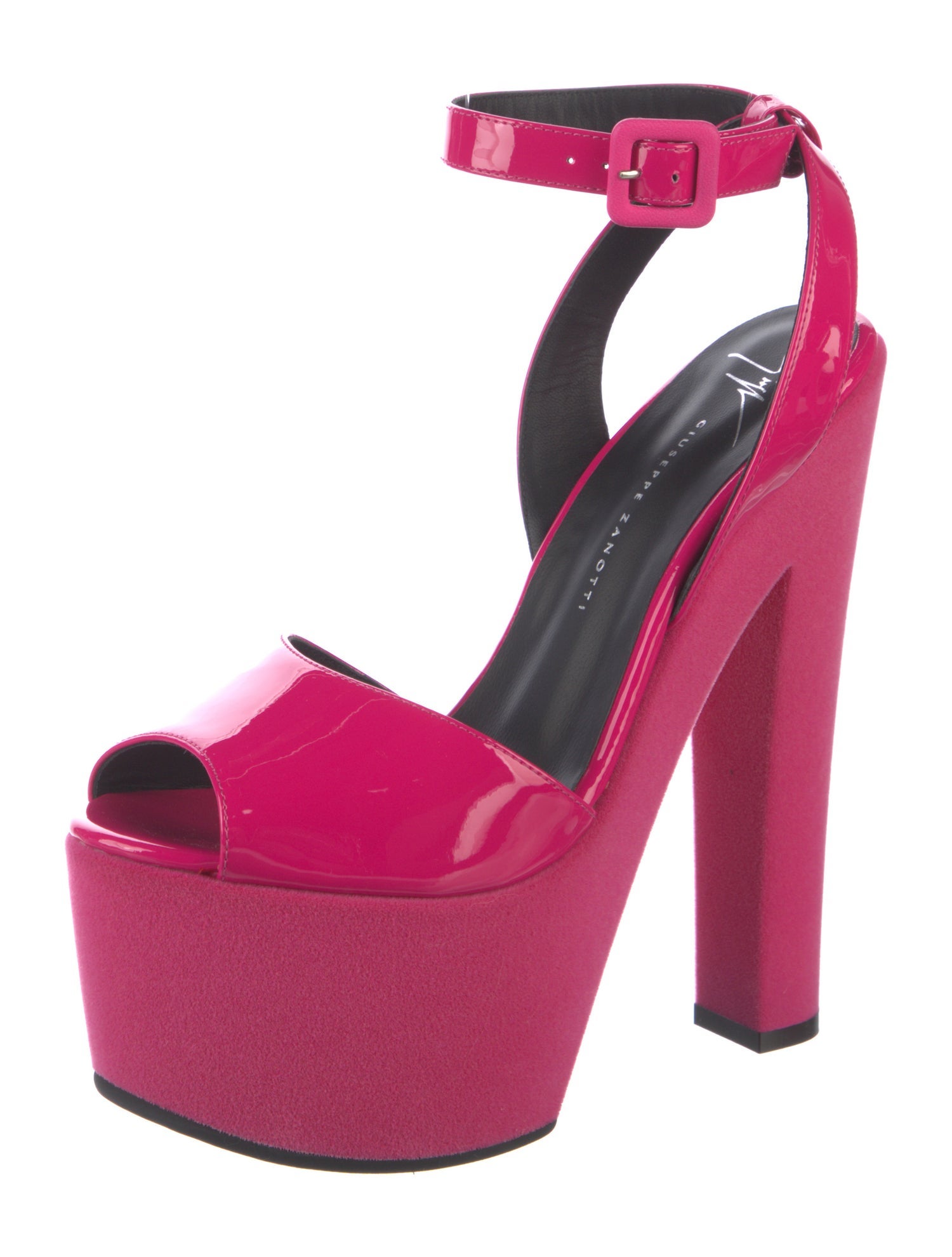 Giuseppe Zanotti Patent Leather Sandals