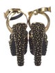 Giuseppe Zanotti Leather Studded Accents Sandals