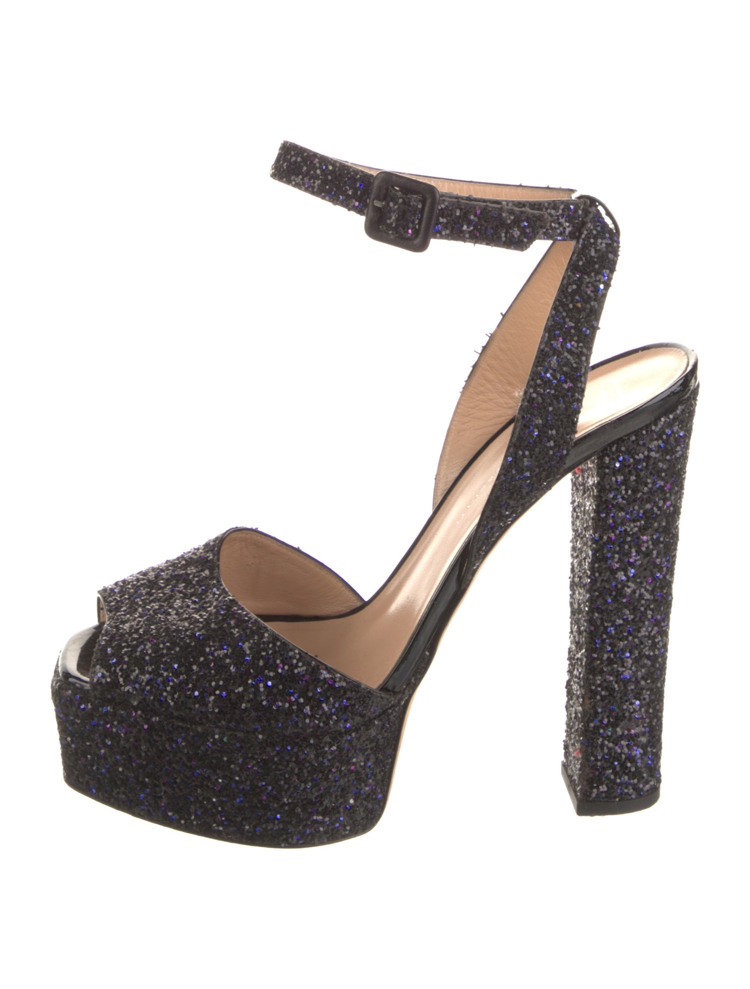 Giuseppe Zanotti Glitter Slingback Pumps