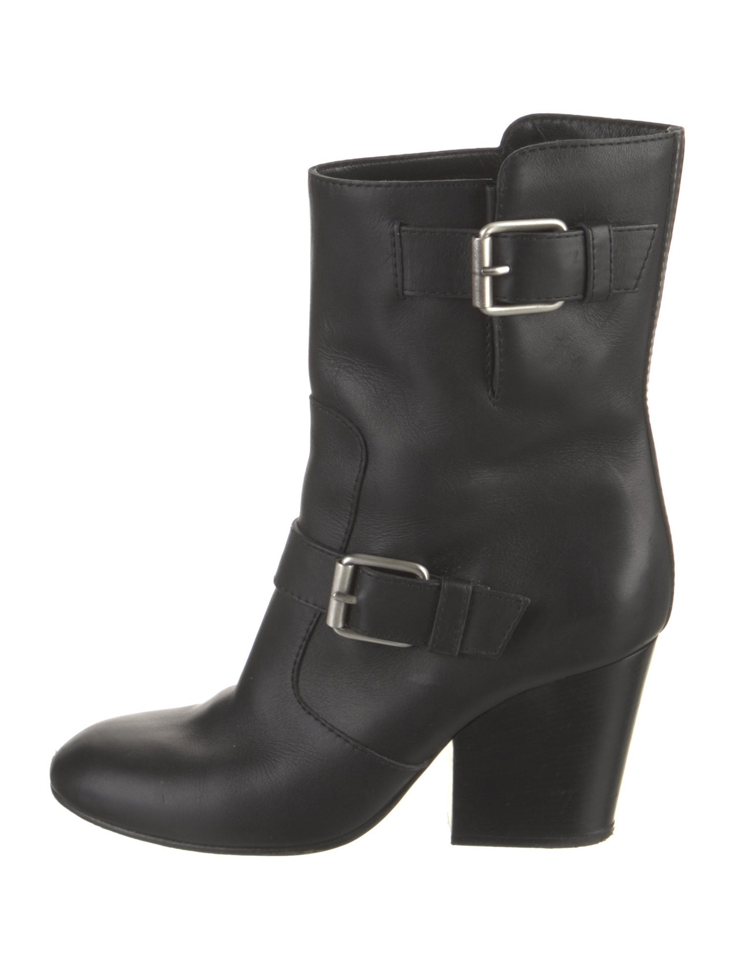 Giuseppe Zanotti Leather Moto Boots