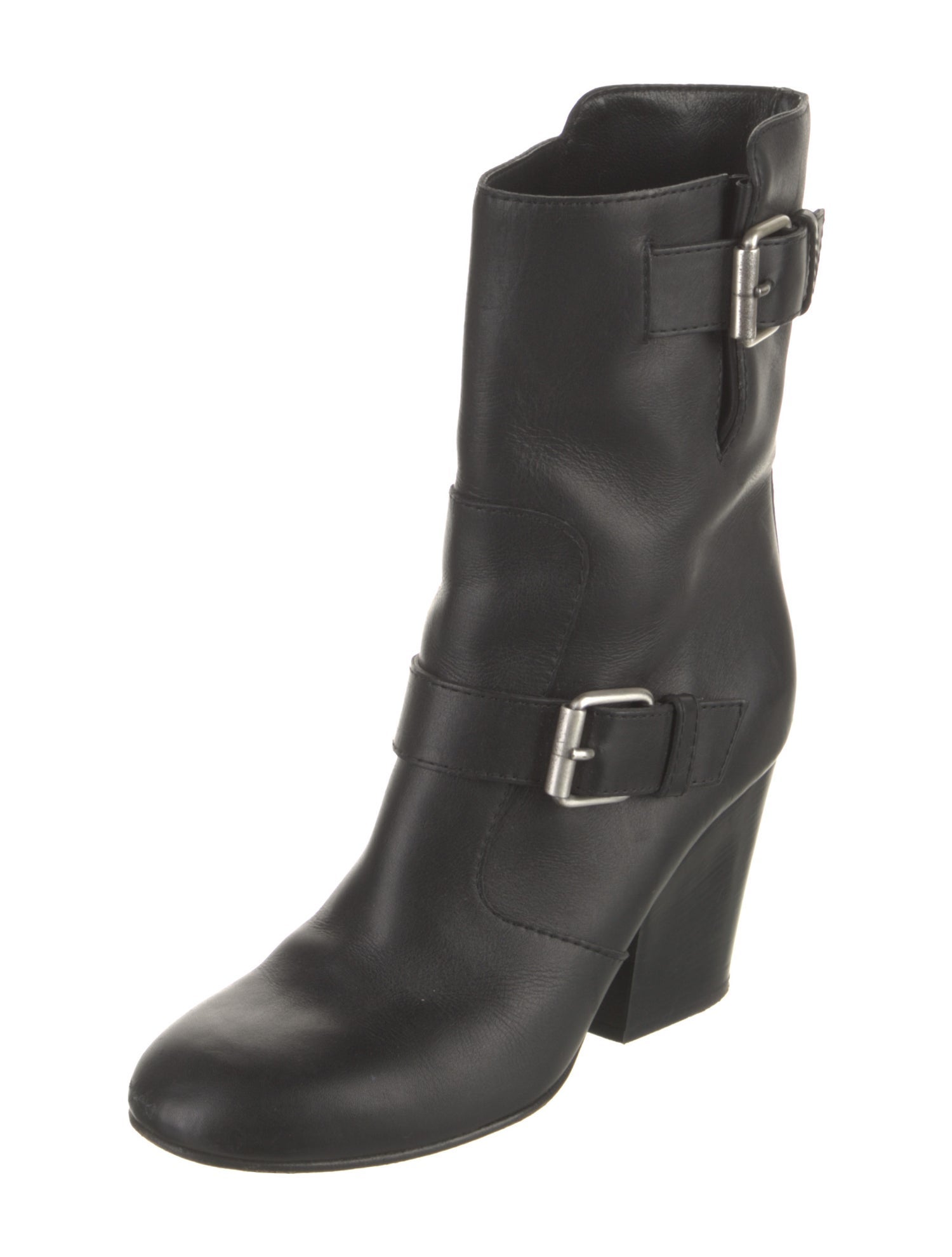 Giuseppe Zanotti Leather Moto Boots