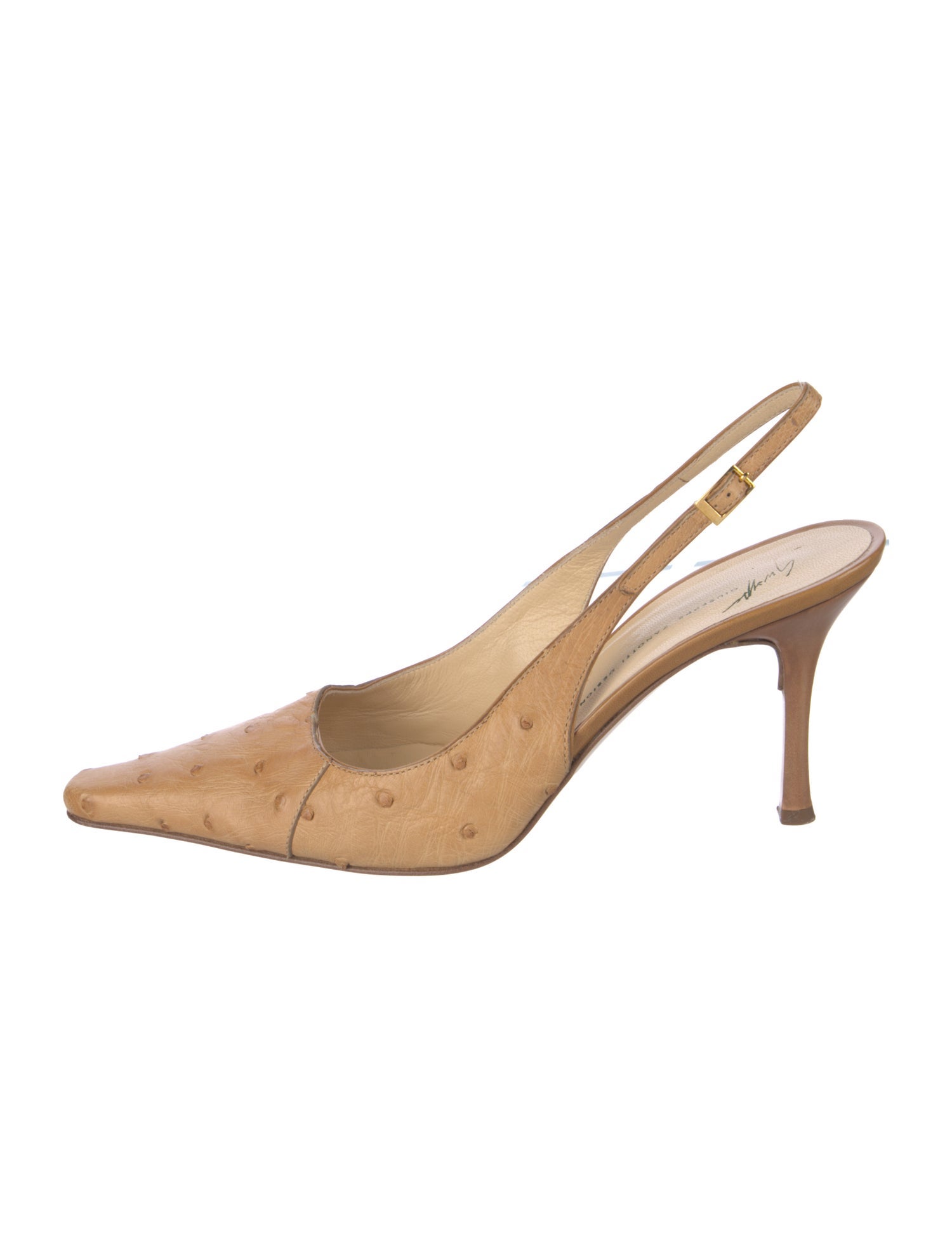 Giuseppe Zanotti Leather Slingback Pumps