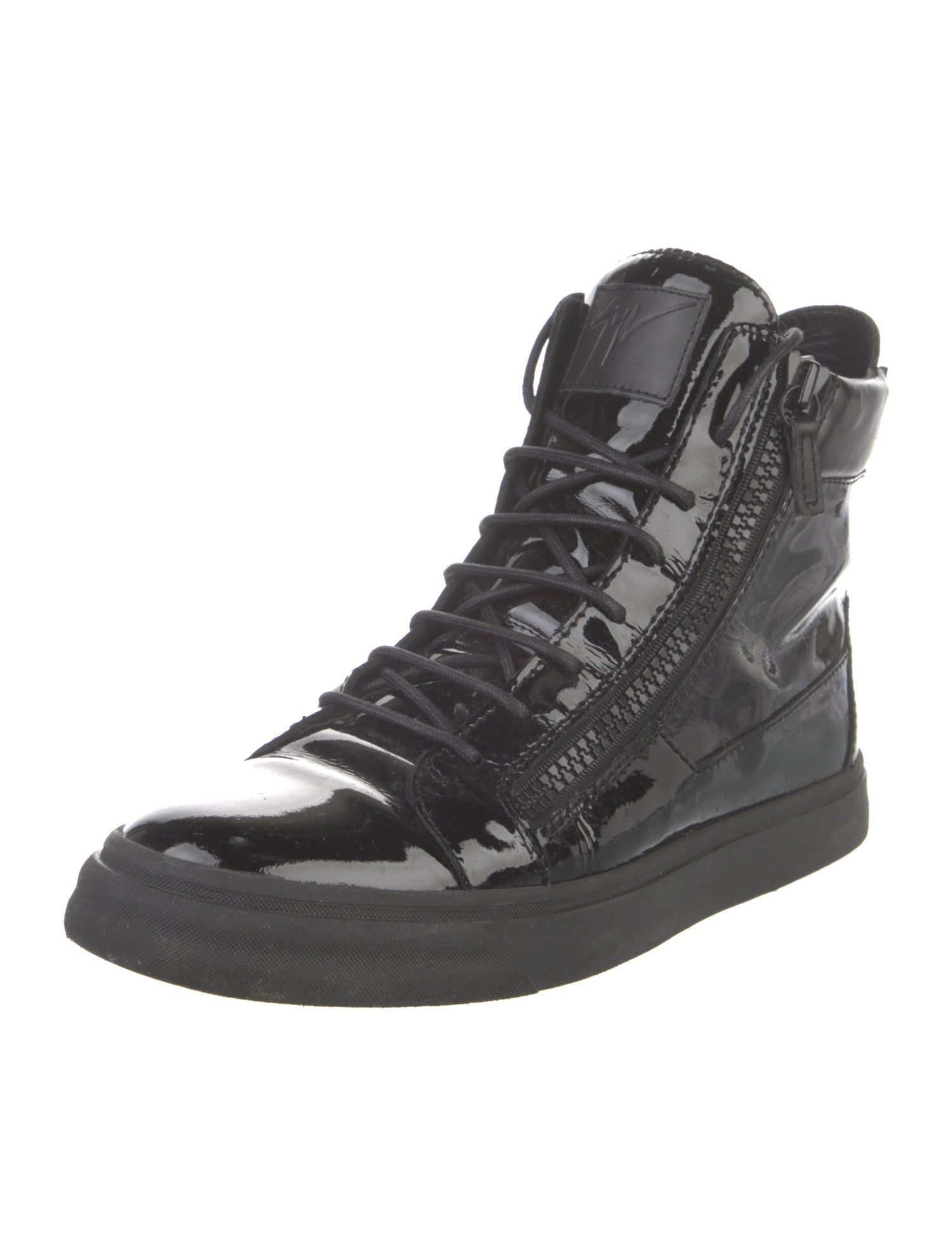 Giuseppe Zanotti Patent Leather Sneakers