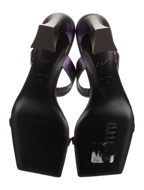 Giuseppe Zanotti Leather Slides