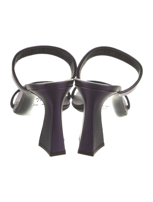 Giuseppe Zanotti Leather Slides