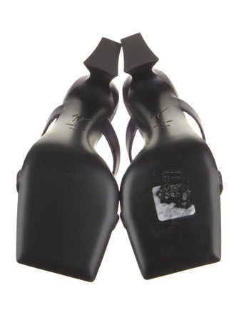 Giuseppe Zanotti Leather Slides
