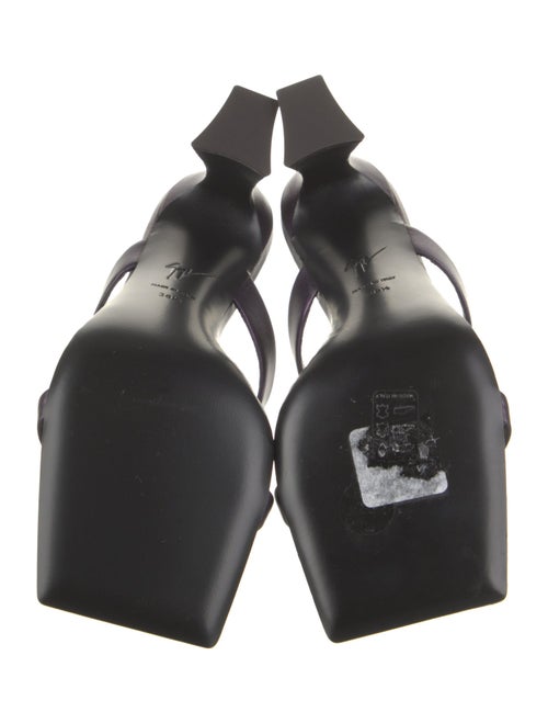 Giuseppe Zanotti Leather Slides