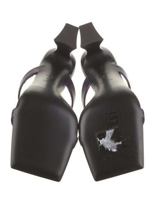 Giuseppe Zanotti Leather Slides