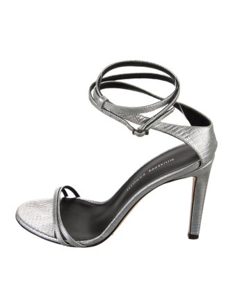 Giuseppe Zanotti Embossed Leather Sandals