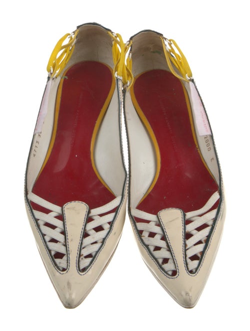 Giuseppe Zanotti Patent Leather Printed Slingback Pumps