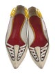 Giuseppe Zanotti Patent Leather Printed Slingback Pumps