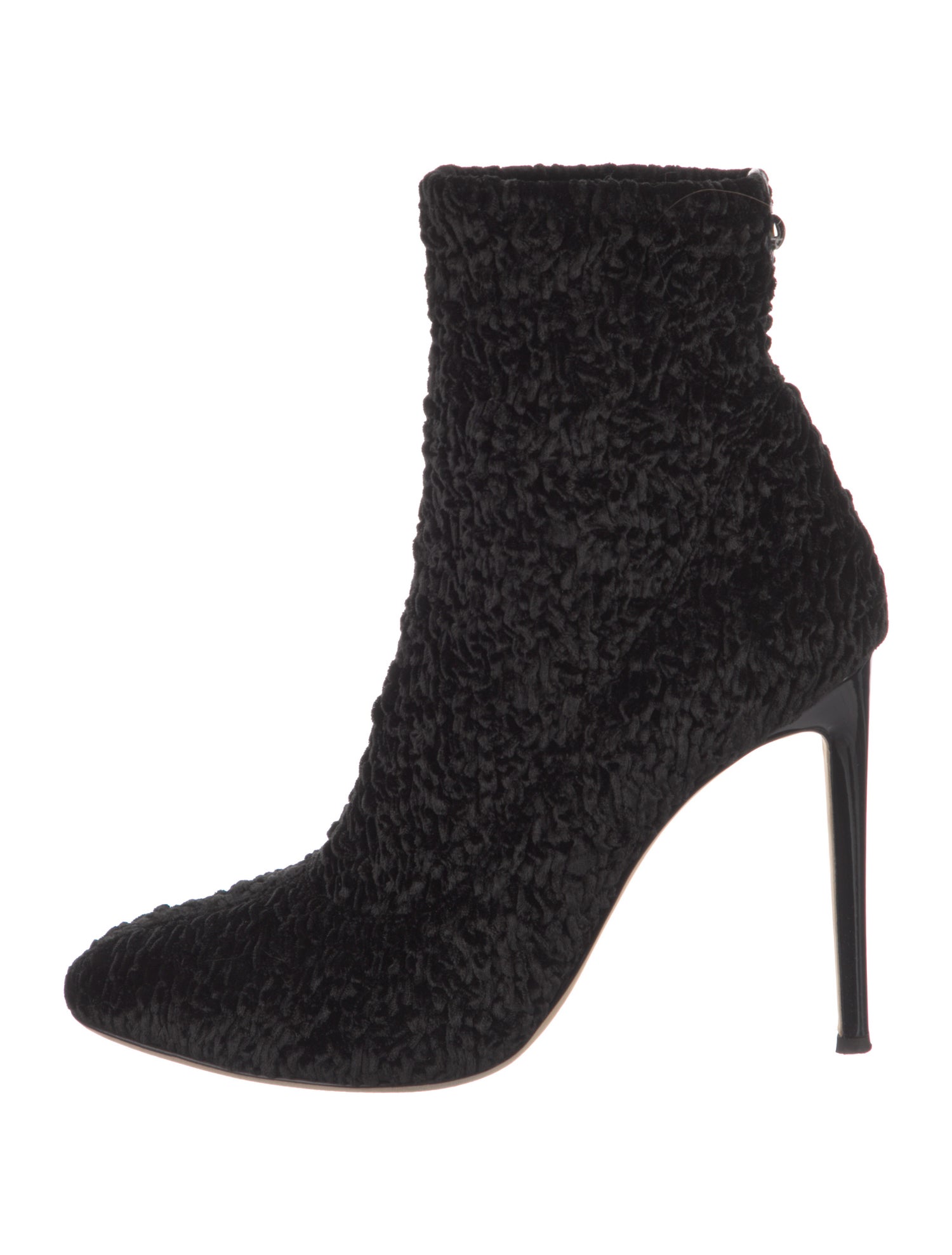 Giuseppe Zanotti Velvet Sock Boots