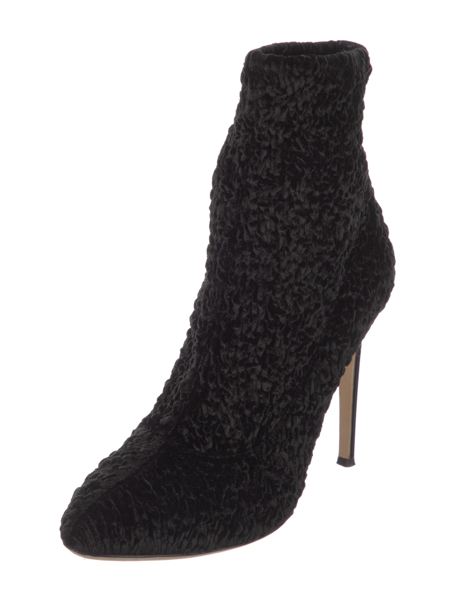Giuseppe Zanotti Velvet Sock Boots