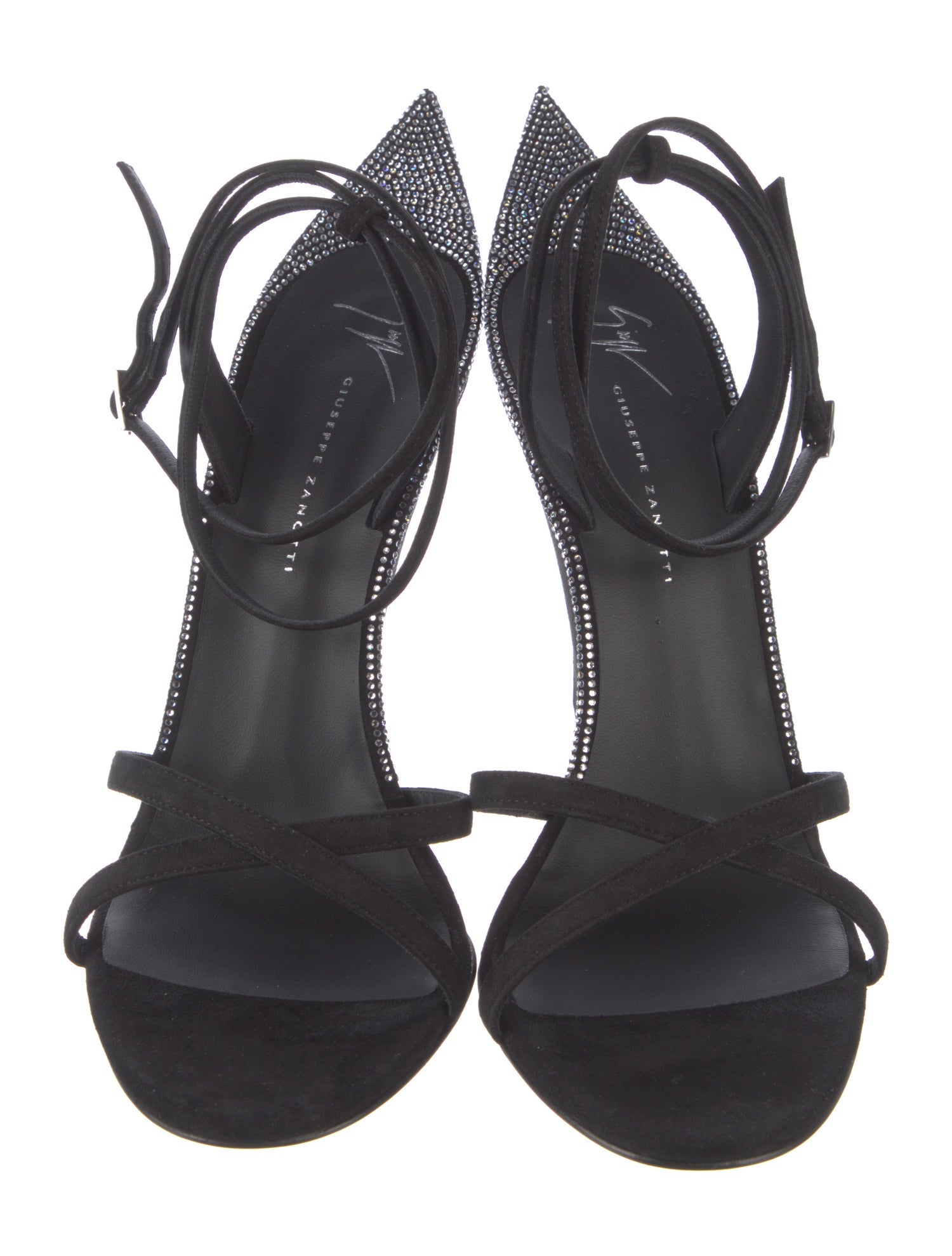 Giuseppe Zanotti Suede Slingback Sandals