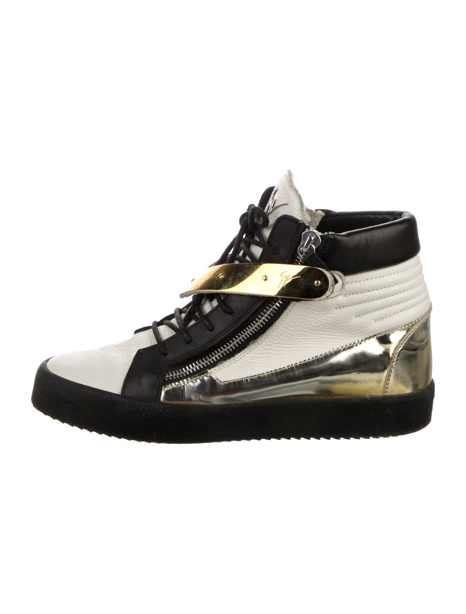 Giuseppe Zanotti Leather Printed Sneakers