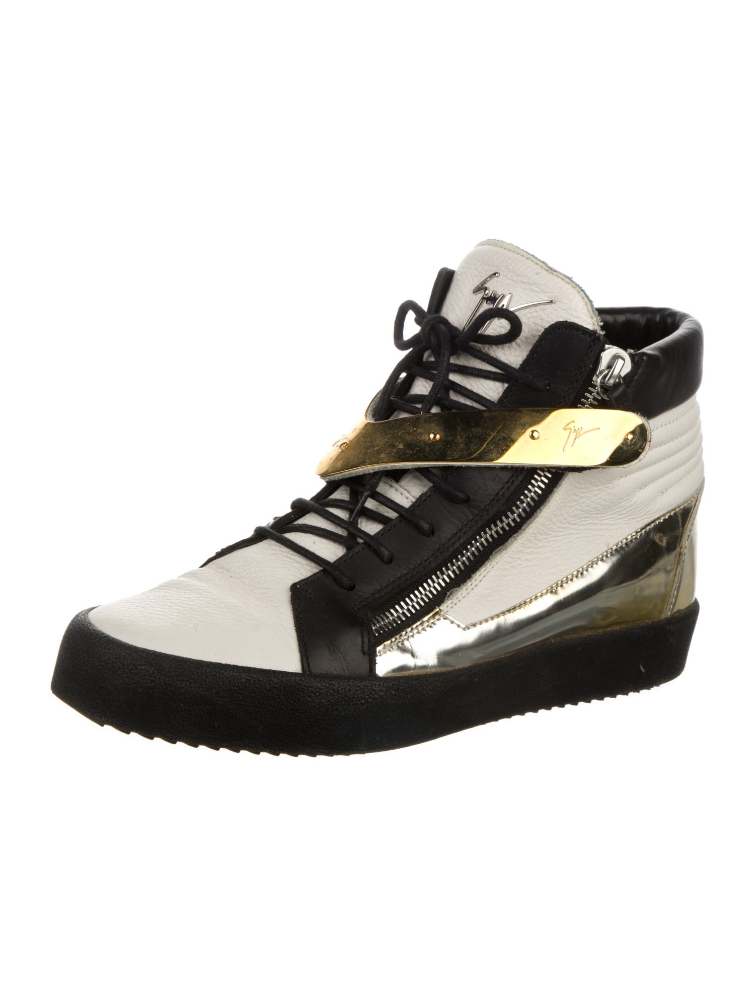 Giuseppe Zanotti Leather Printed Sneakers