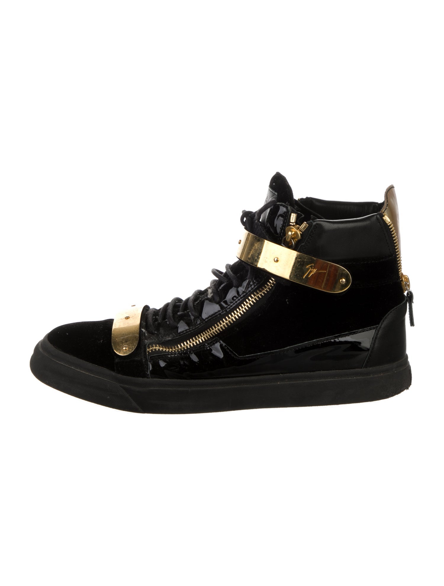 Giuseppe Zanotti Velvet Sneakers