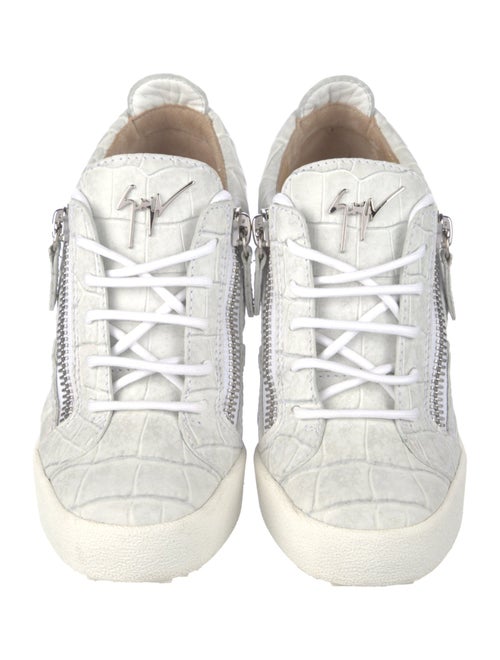 Giuseppe Zanotti Leather Wedge Sneakers