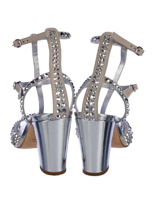 Giuseppe Zanotti Suede T-Strap Sandals