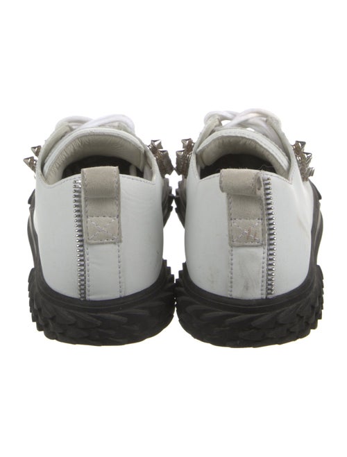 Giuseppe Zanotti Leather Studded Accents Sneakers