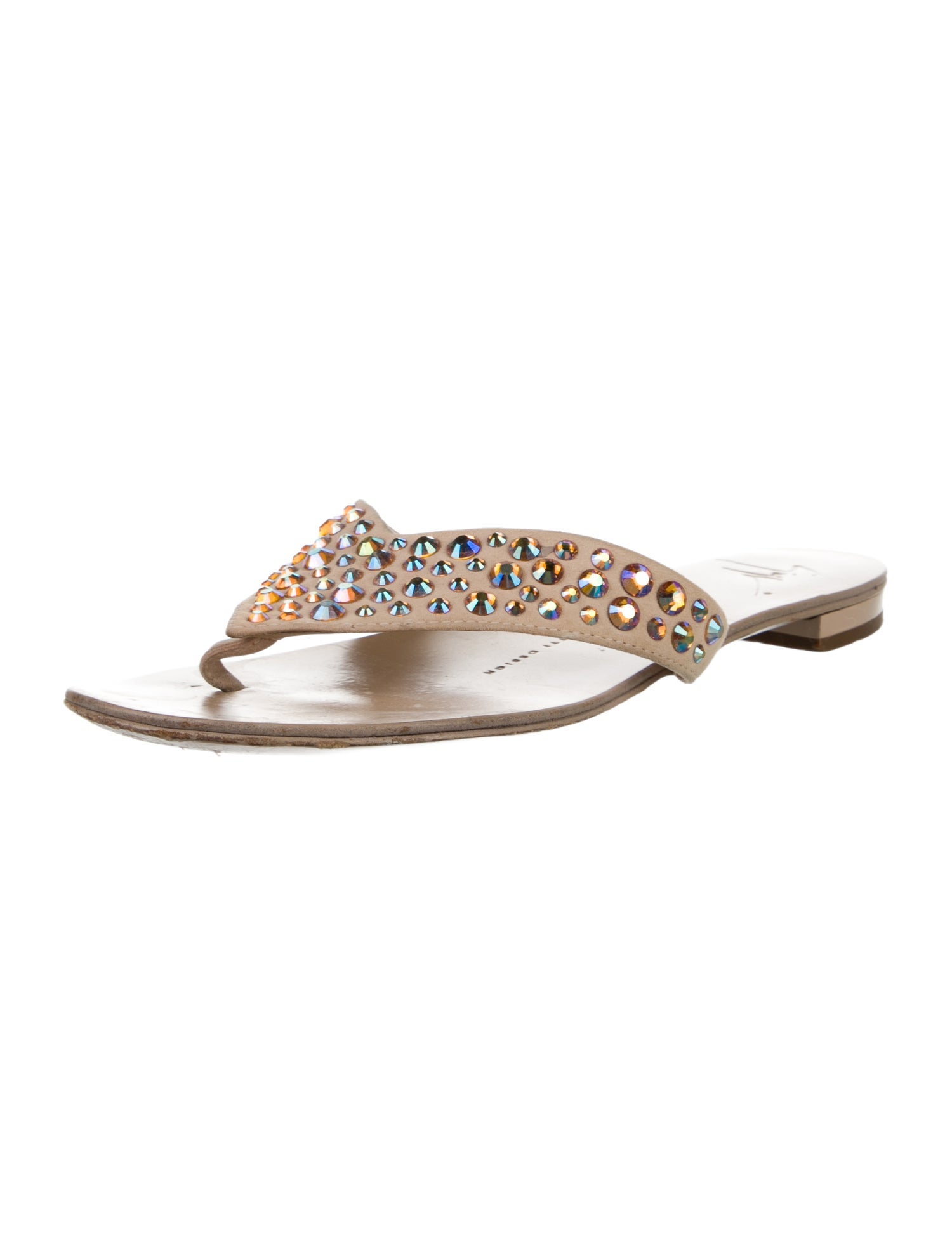 Giuseppe Zanotti Suede Slides