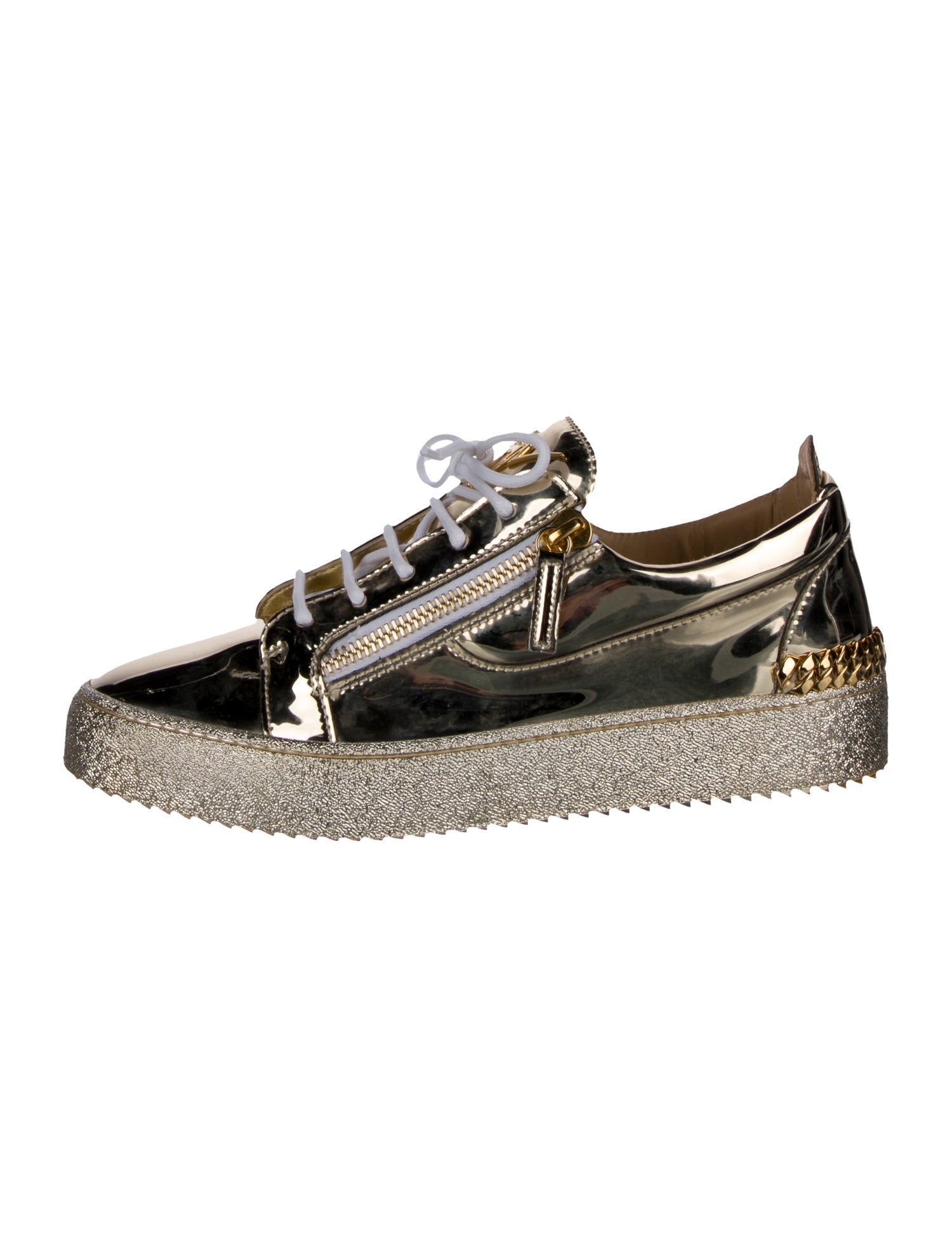 Giuseppe Zanotti Patent Leather Sneakers