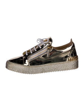Giuseppe Zanotti Patent Leather Sneakers
