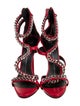 Giuseppe Zanotti Leather T-Strap Sandals