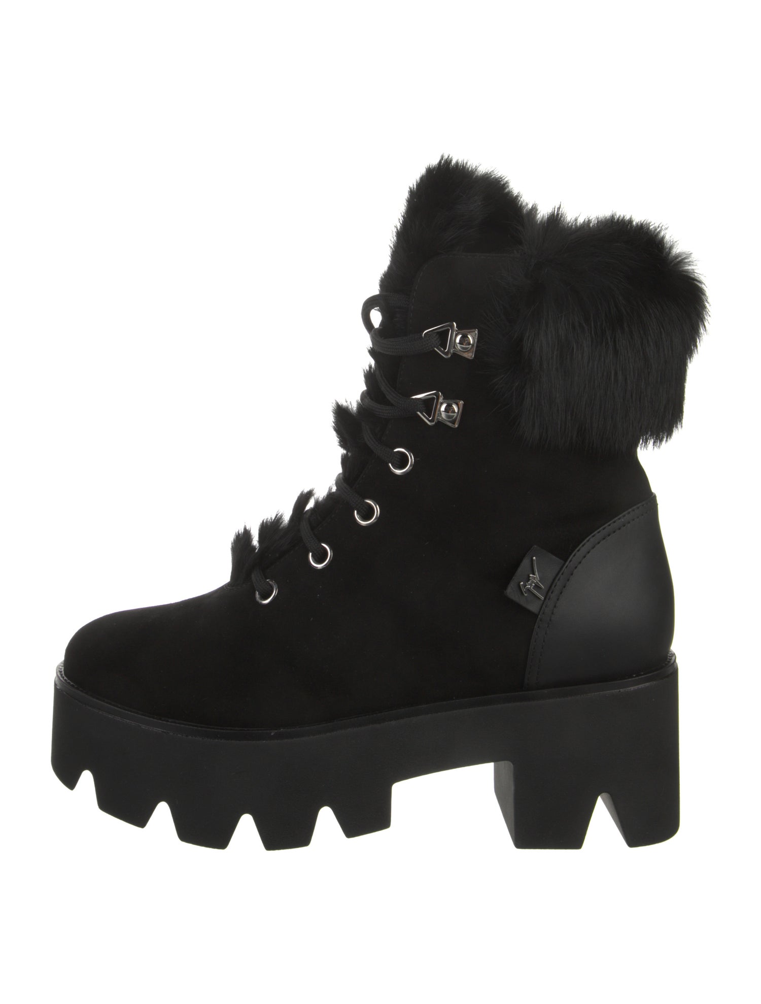 Giuseppe Zanotti Suede Combat Boots