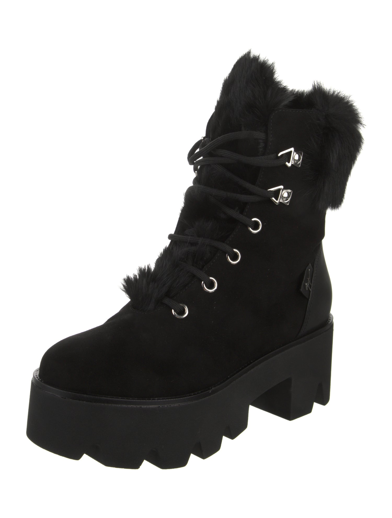 Giuseppe Zanotti Suede Combat Boots