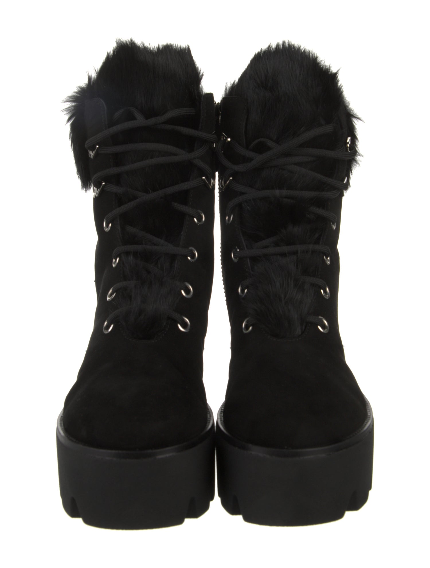 Giuseppe Zanotti Suede Combat Boots
