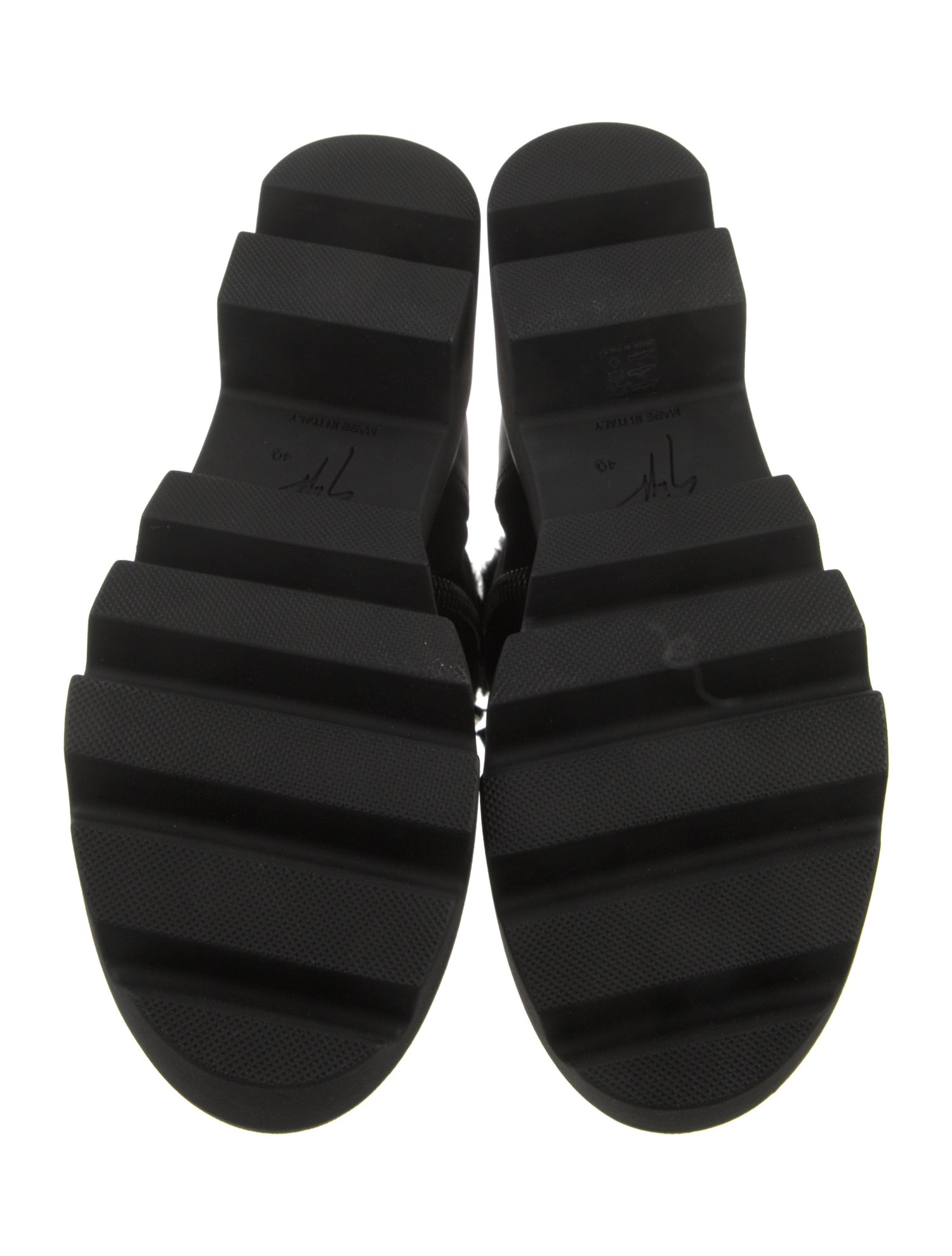 Giuseppe Zanotti Suede Combat Boots