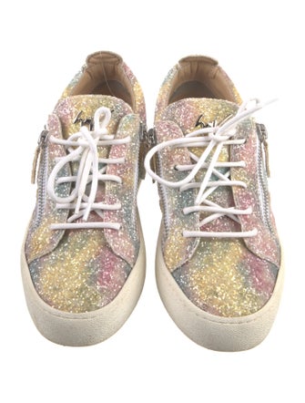 Giuseppe Zanotti Glitter Printed Sneakers