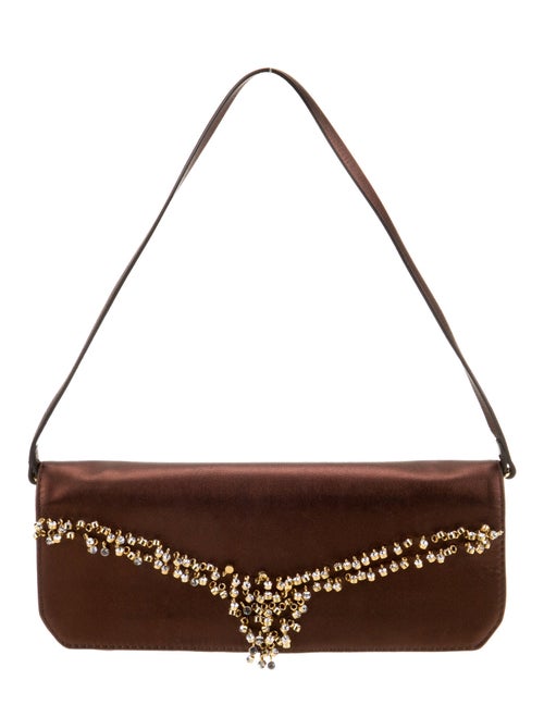 Giuseppe Zanotti Leather Top Handle Bag