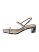 Giuseppe Zanotti Patent Leather Printed Slingback Sandals
