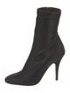 Giuseppe Zanotti Nylon Glitter Accents Sock Boots