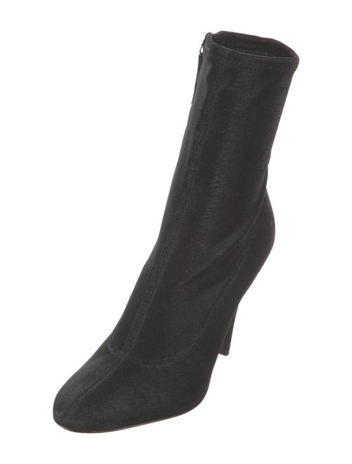 Giuseppe Zanotti Nylon Glitter Accents Sock Boots