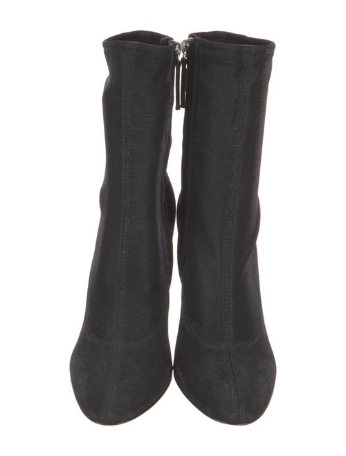 Giuseppe Zanotti Nylon Glitter Accents Sock Boots