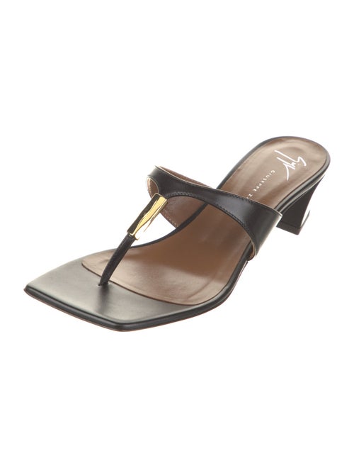 Giuseppe Zanotti Leather Flip Flops