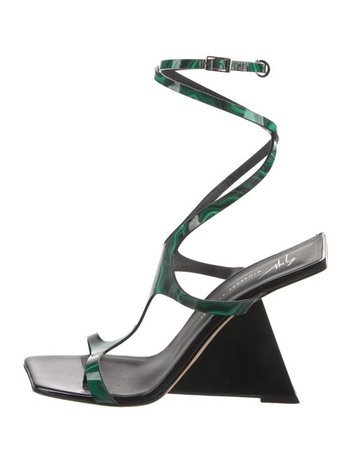 Giuseppe Zanotti Patent Leather Gladiator Sandals
