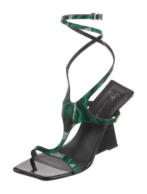 Giuseppe Zanotti Patent Leather Gladiator Sandals