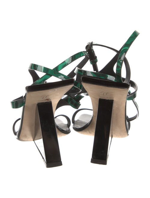 Giuseppe Zanotti Patent Leather Gladiator Sandals