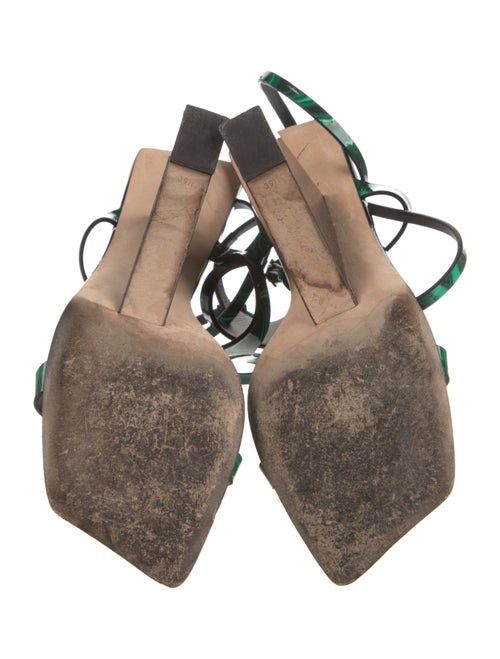 Giuseppe Zanotti Patent Leather Gladiator Sandals