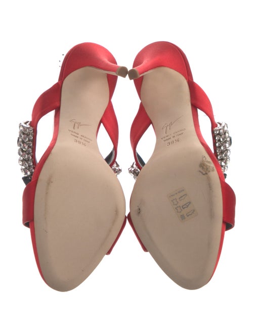 Giuseppe Zanotti Satin Slides