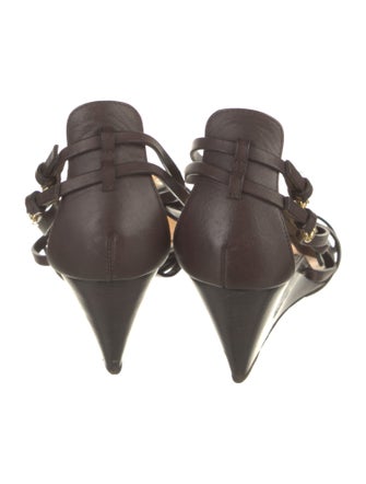 Giuseppe Zanotti Leather T-Strap Sandals