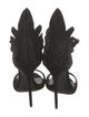 Giuseppe Zanotti Suede Crystal Embellishments Sandals